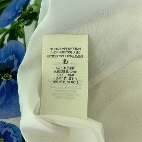 Alice + Olivia Violets Print Skirt - Picture 9 of 9